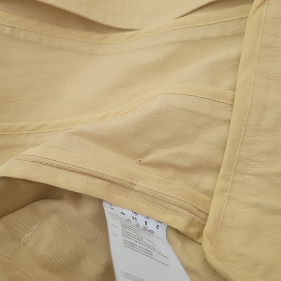 Boss yellow jacket with belt detail at back - Picture 4 of 5